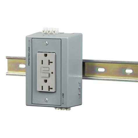 din electrical box|din rail mount receptacle box.